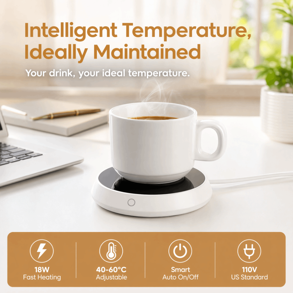 Switching Coffee To Tea - ABS Cup Warmer Auto Shut off