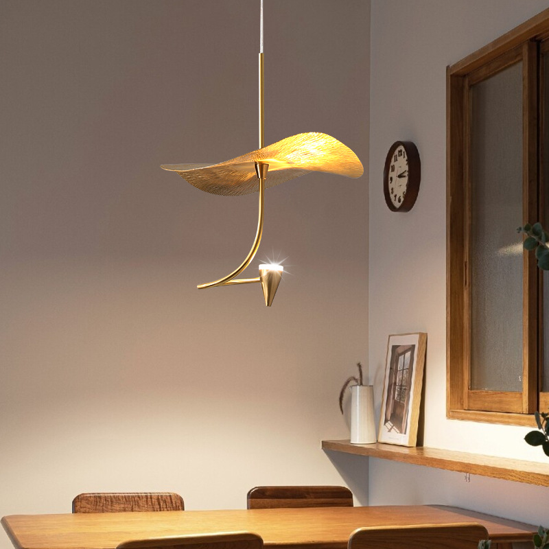 Switching Coffee To Tea - Mid century Stair Lotus light Luxury