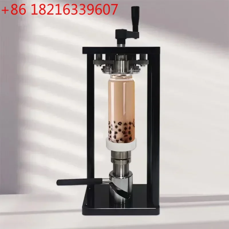 Coffee Tea Machine For Home - 15S Portable Outdoor Manual Rotary Can