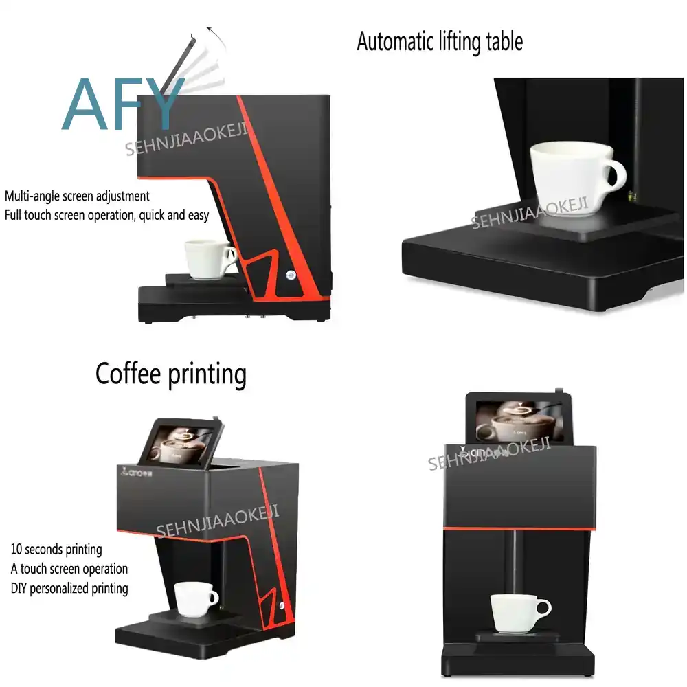 Coffee Tea Machine For Home - 3D Coffee Printing Machine for Automatic