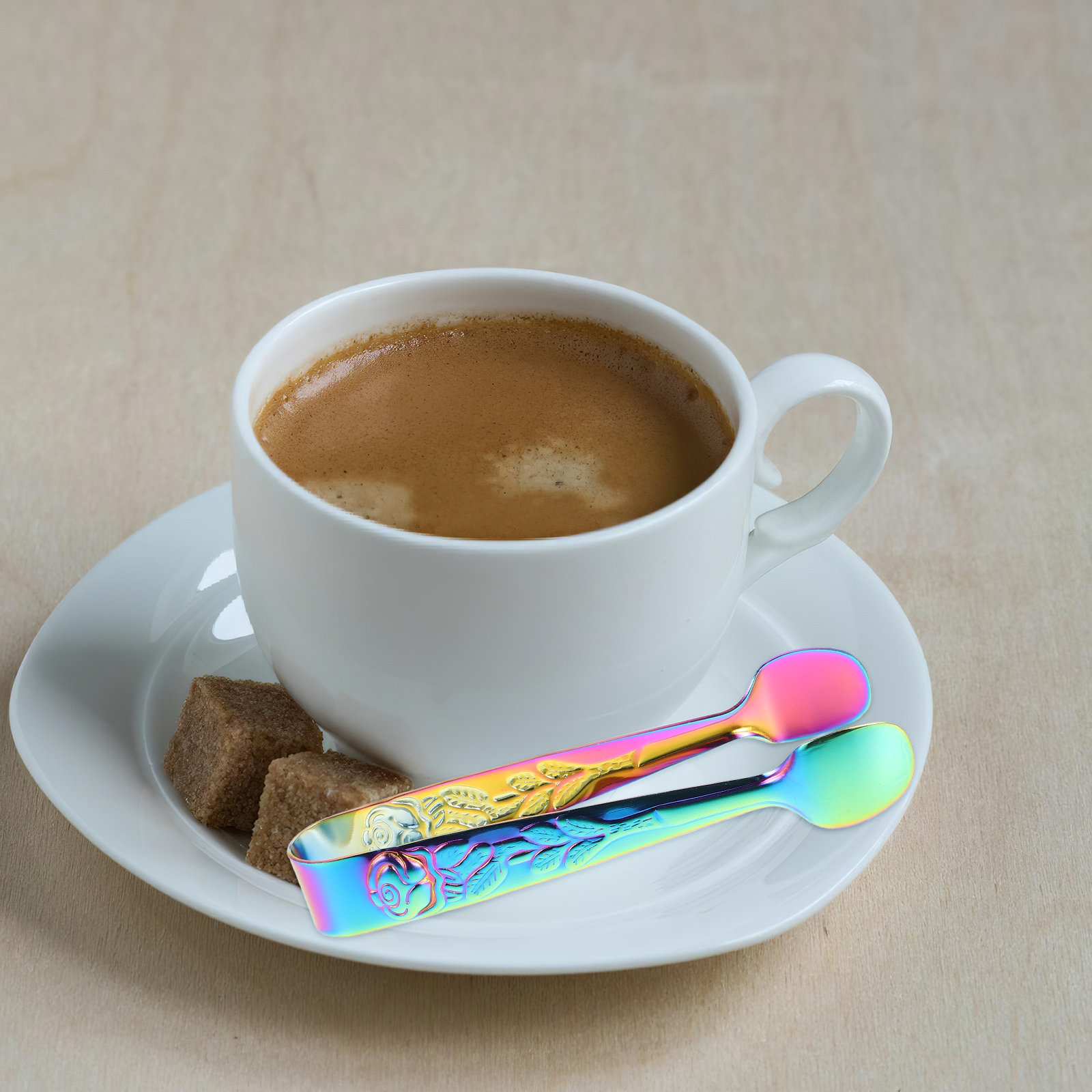 Coffee Tea Sugar - 5Pcs Stainless Steel Mini Serving Tongs