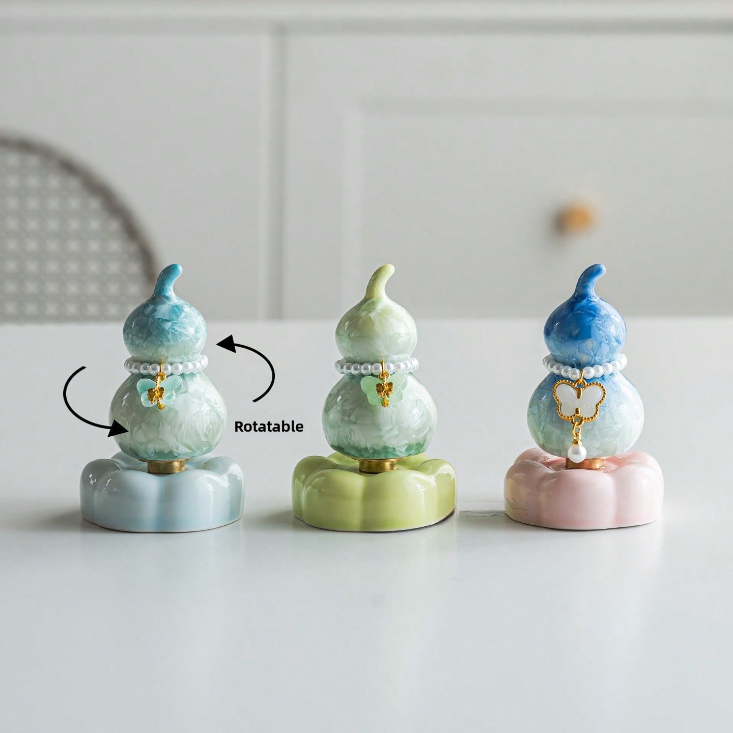 Tea & Coffee Kent - Jingdezhen Taoyang Xincun Rotating Gourd Ornament,