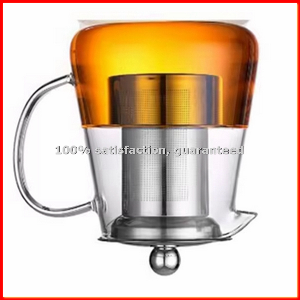 Tea & Coffee Kent - Heat Glass Teapot with Stainless Steel