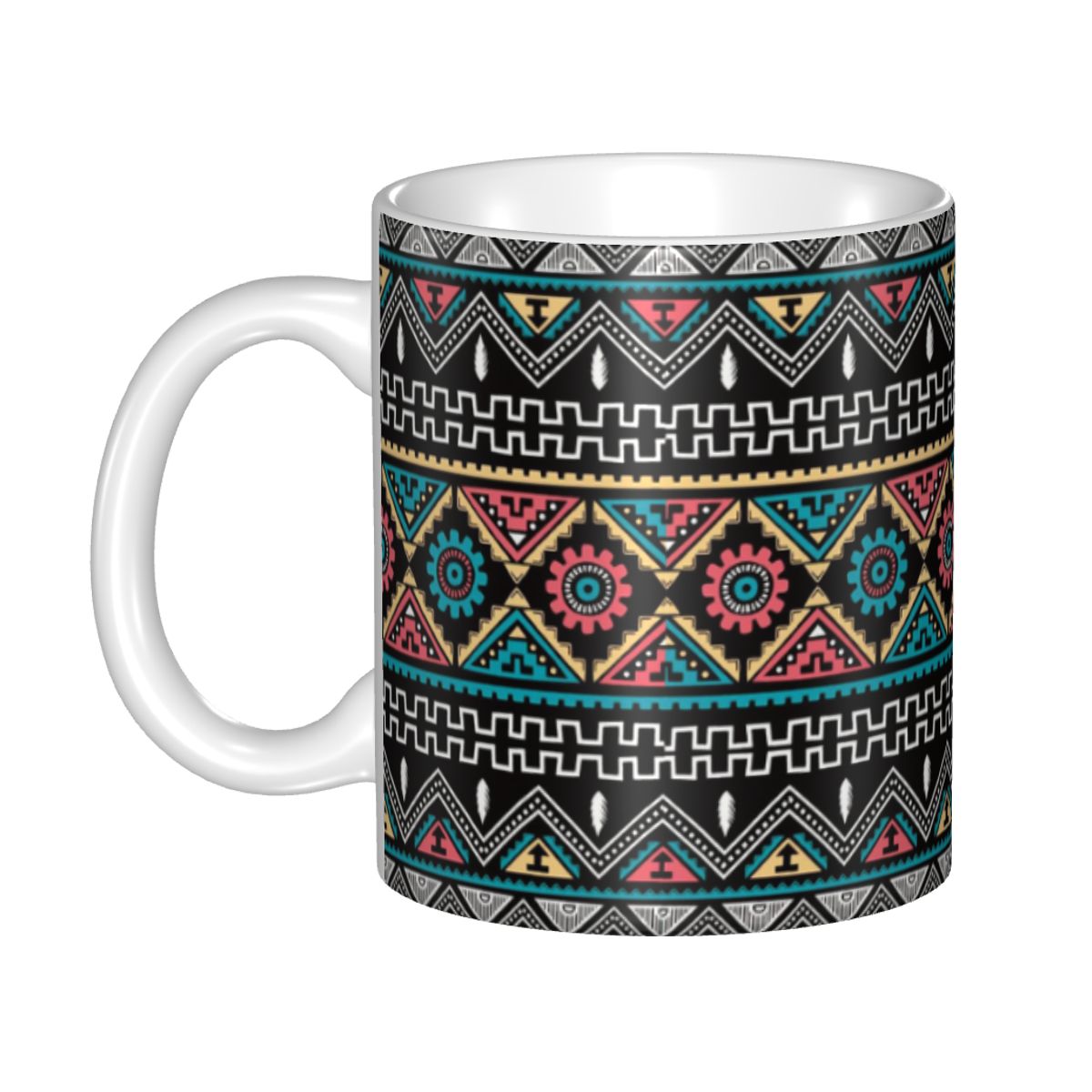 Wallpaper Coffee And Tea - Customized Bohemian Wallpaper Mug DIY Ceramic