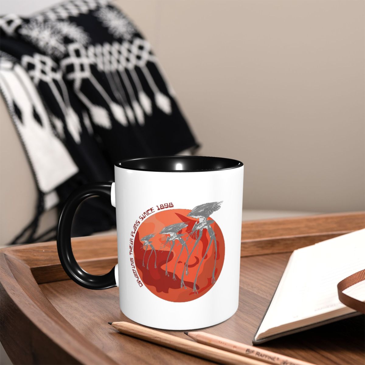 Draw Coffee And Tea - War Of The Worlds Drawing Their