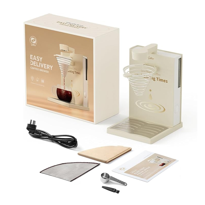 Coffee Tea Machine For Home - iCafilas Portable Foldable Electric Pour Over