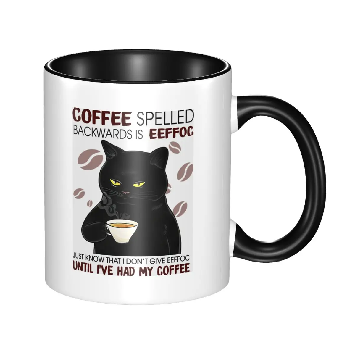 Cat Befor Coffee I Hate Everyo - Good Coffee Tea review and price