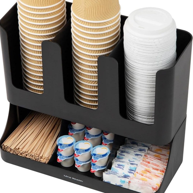 A Paper Cup Storage Box, Black - Wallpaper Coffee And Tea review and price