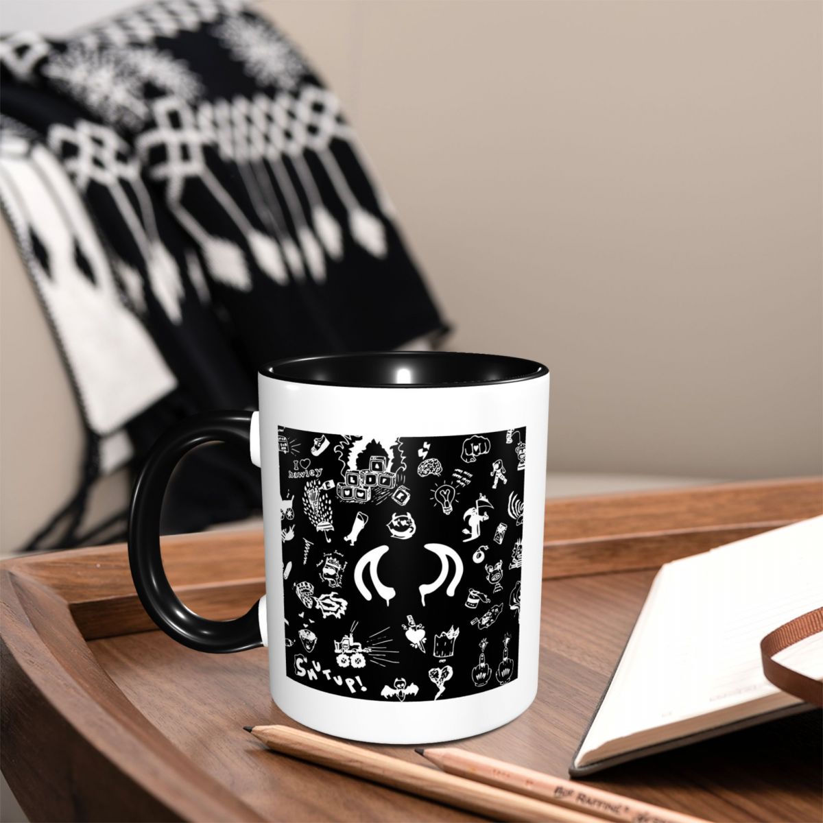 Yungblud Drawings Tattoo Sheet - Draw Coffee And Tea review and price