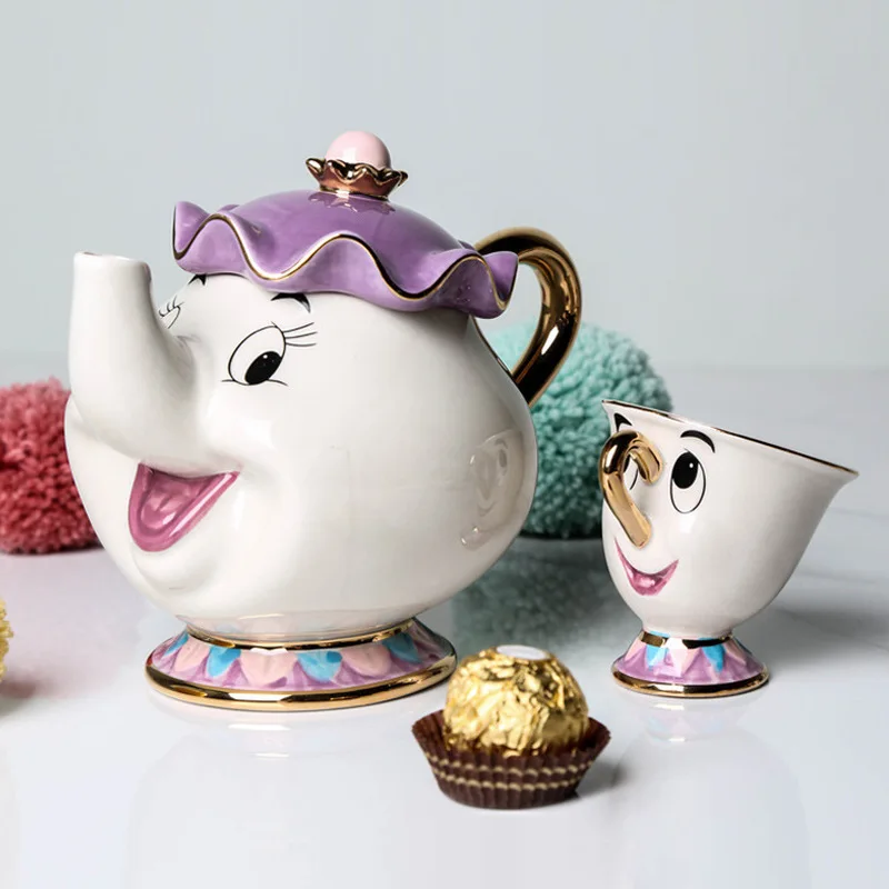 Disney Teapot Cute Cartoon Bea - Good Coffee Tea review and price
