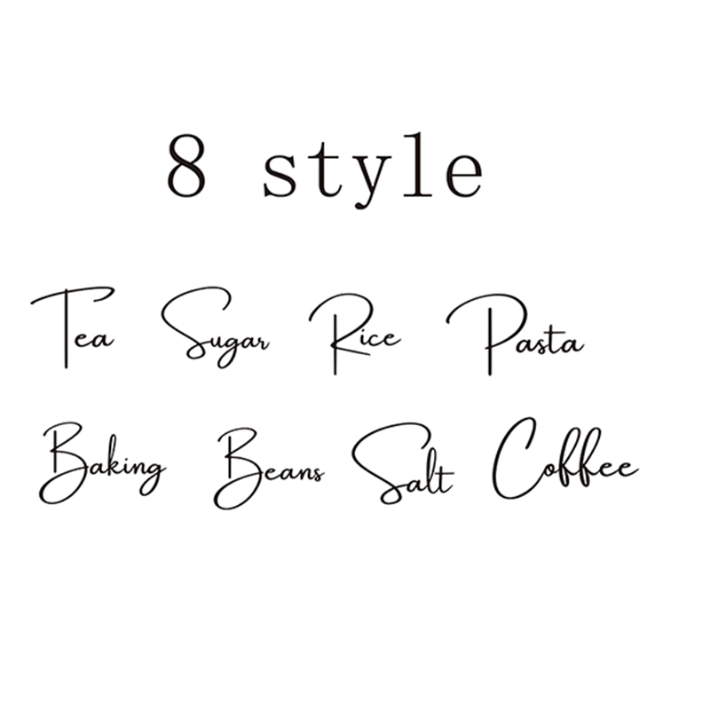Decal Only 8Pcs Kitchen Organi - Switching Coffee To Tea review and price