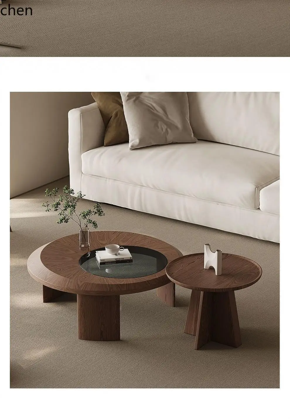 b11-7.2 Walnut Tea Table Combi - Tea & Coffee Kent review and price