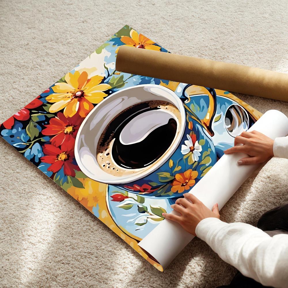 Afternoon tea coffee cup Poste - Wallpaper Coffee And Tea review and price