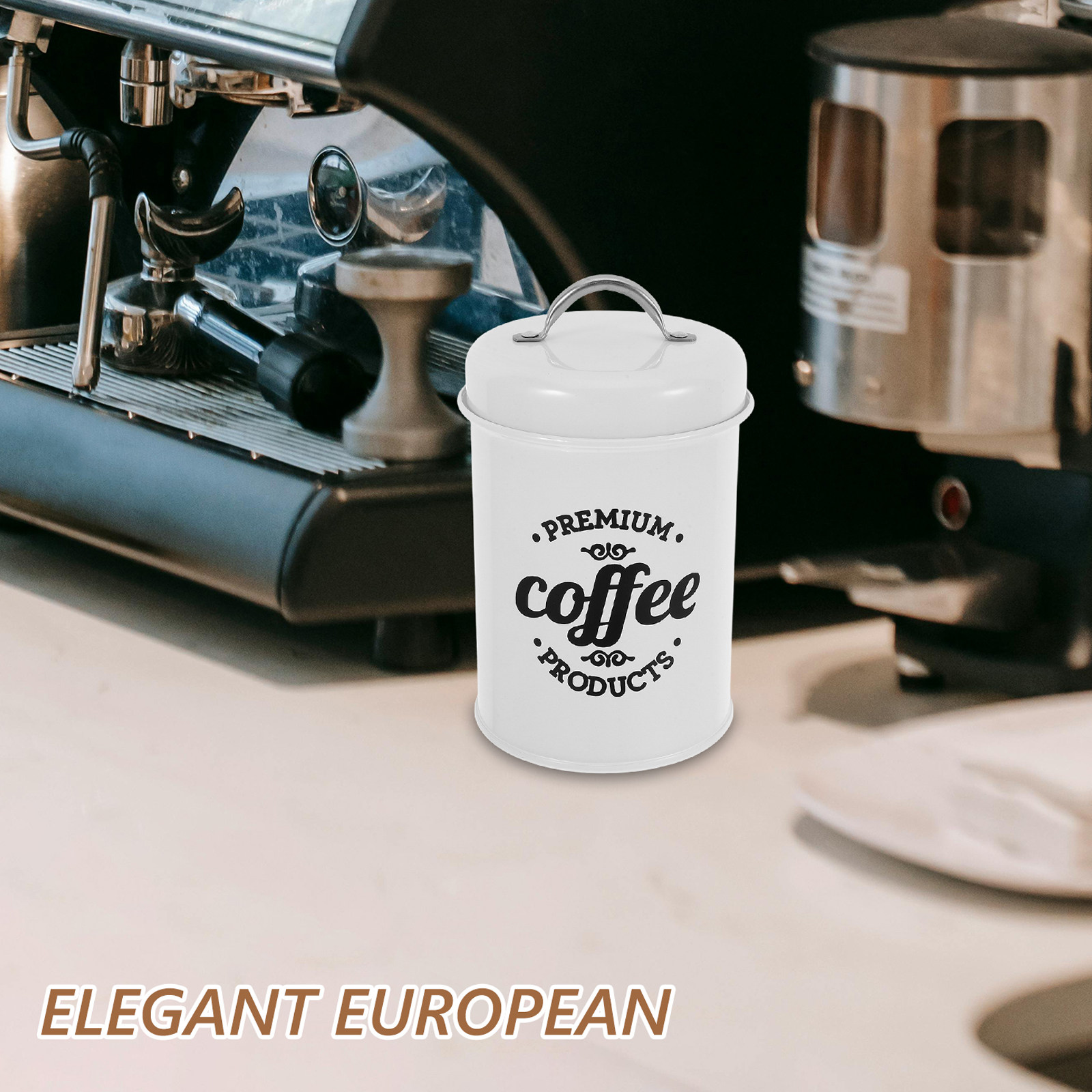 Sealed Iron Canister Set Elega - Coffee Tea Sugar review and price