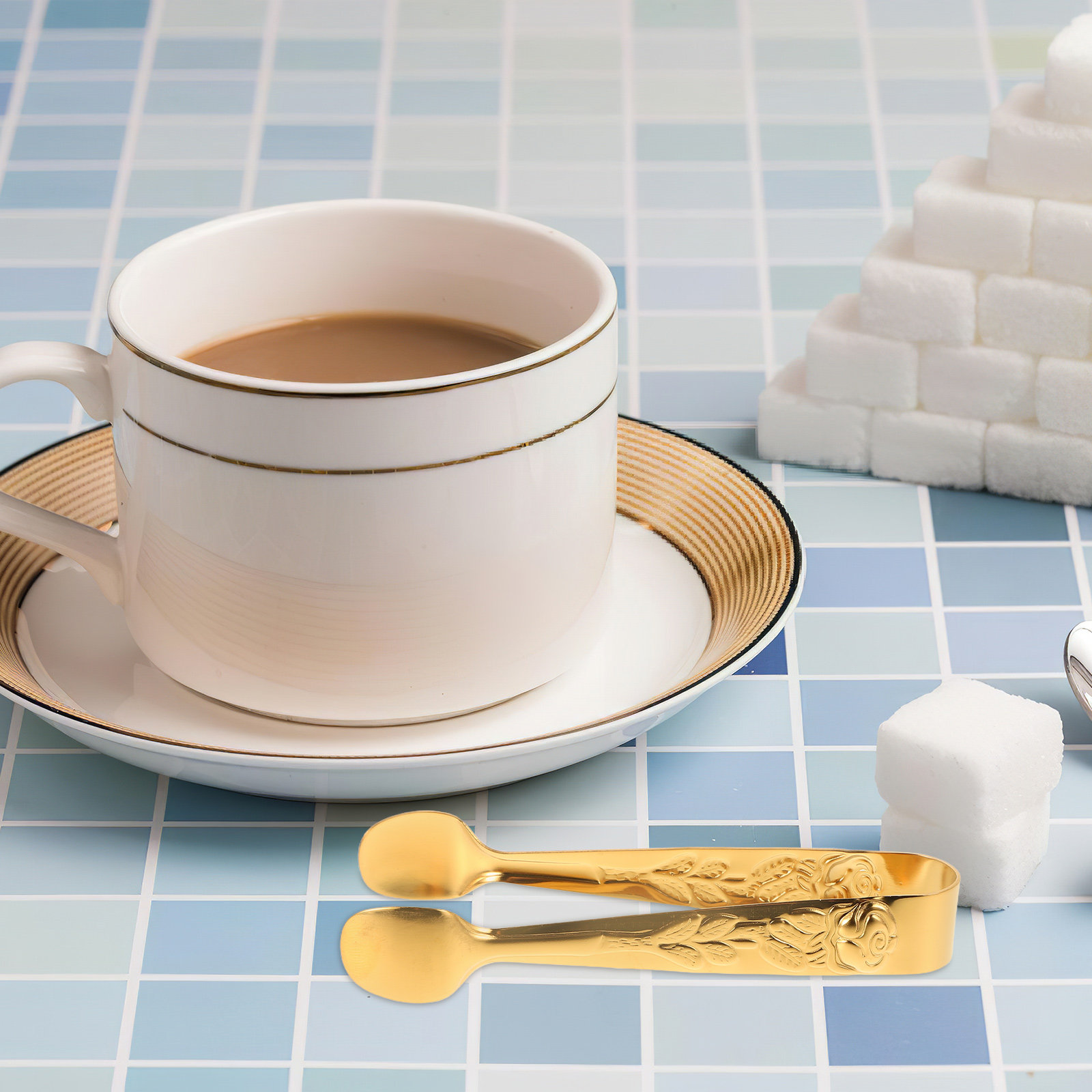 5Pcs Stainless Steel Mini Serv - Coffee Tea Sugar review and price