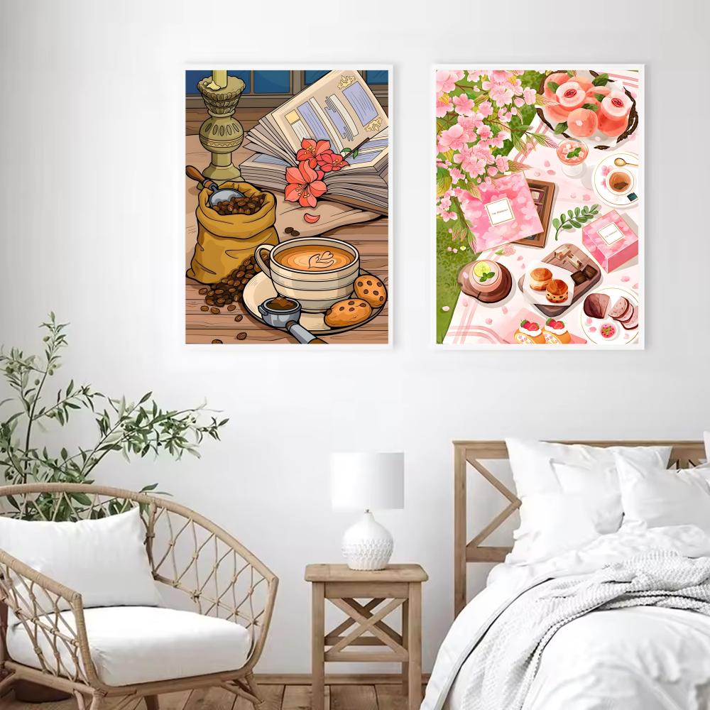 Afternoon tea coffee cup Poste - Wallpaper Coffee And Tea review and price