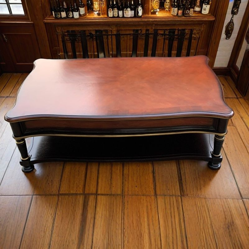 solid wood retro coffee table  - Draw Coffee And Tea review and price