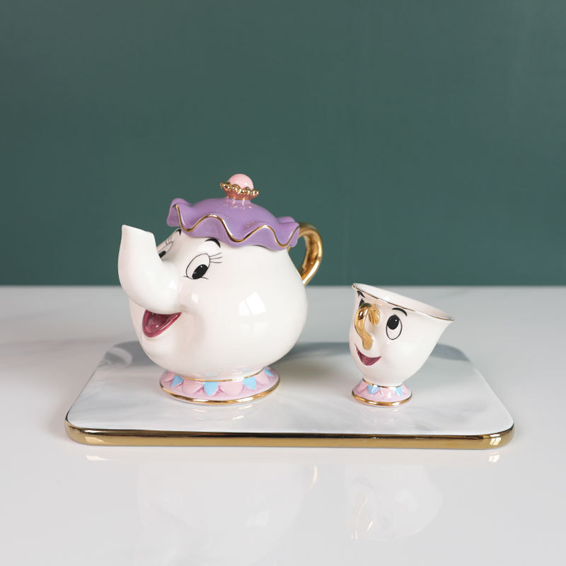 Hot Teapot Cartoon Beauty And  - Good Coffee Tea review and price