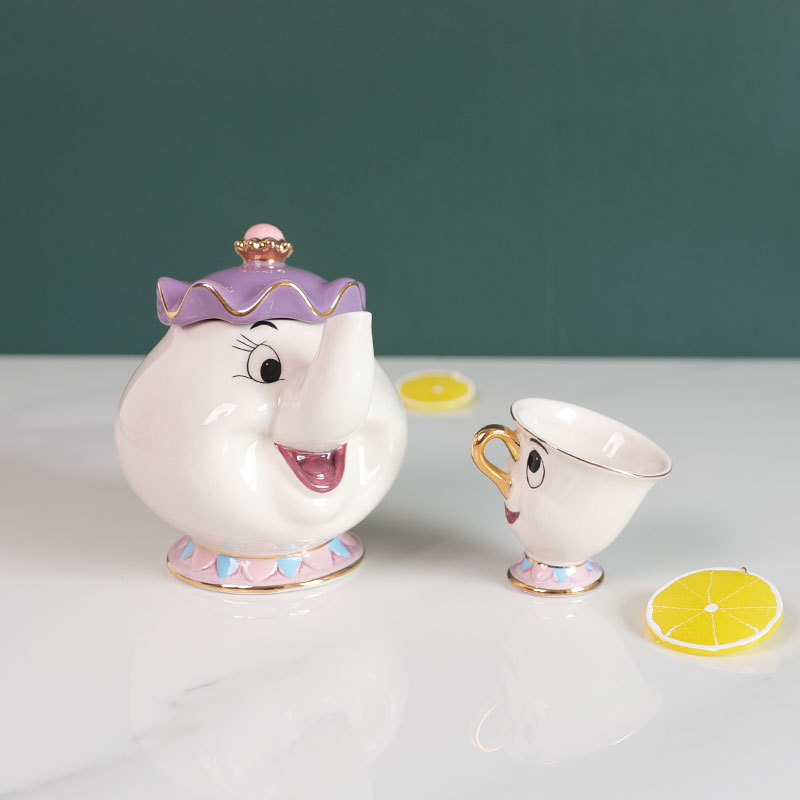 Hot Teapot Cartoon Beauty And  - Good Coffee Tea review and price