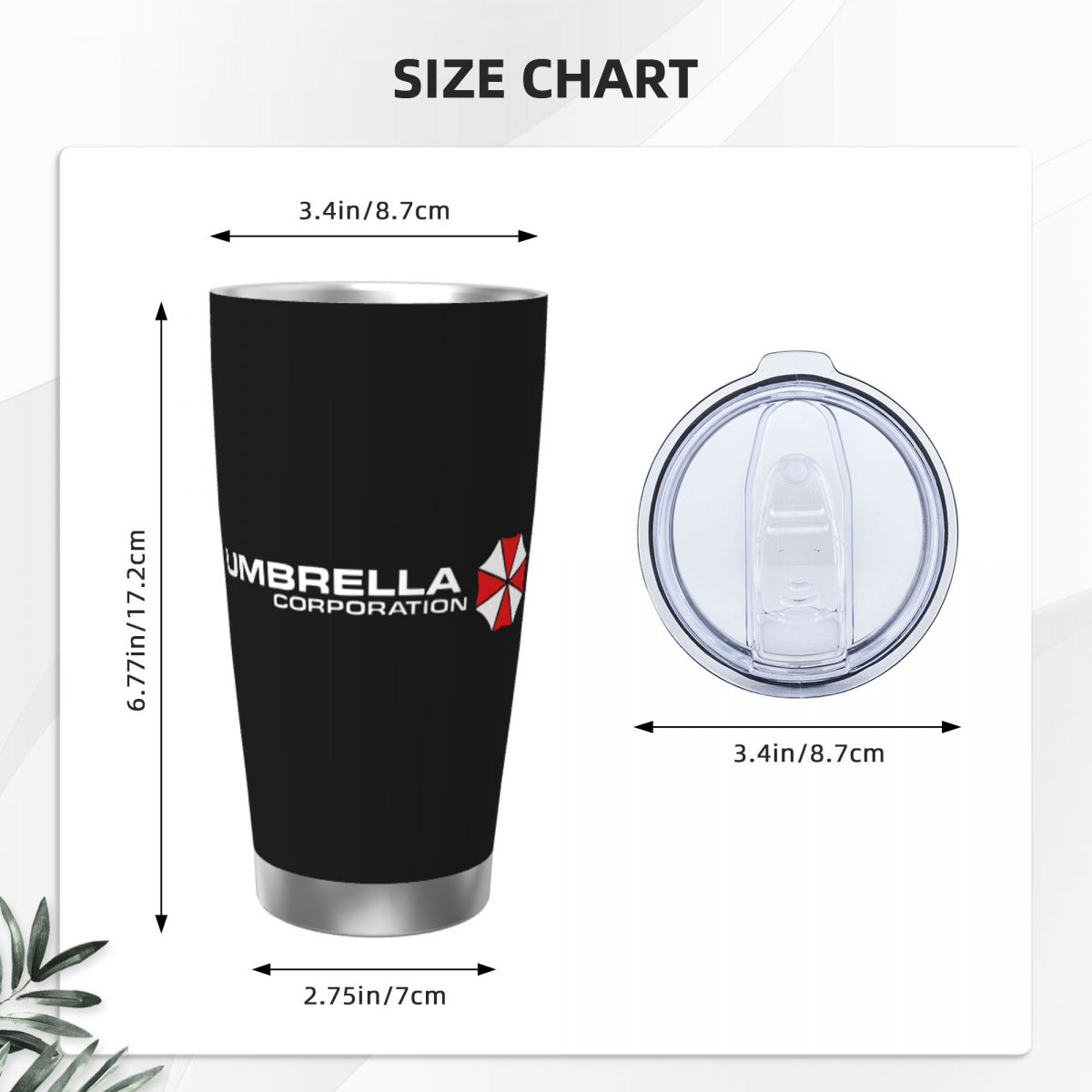 Umbrella Corporation Tumbler V - Coffee Tea Flask review and price
