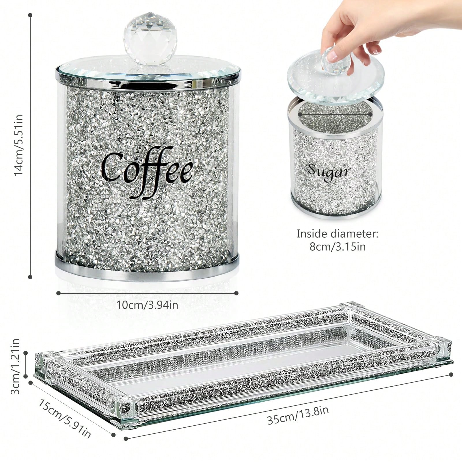 Coffee Sugar Tea Canister Set  - Coffee Tea Sugar review and price