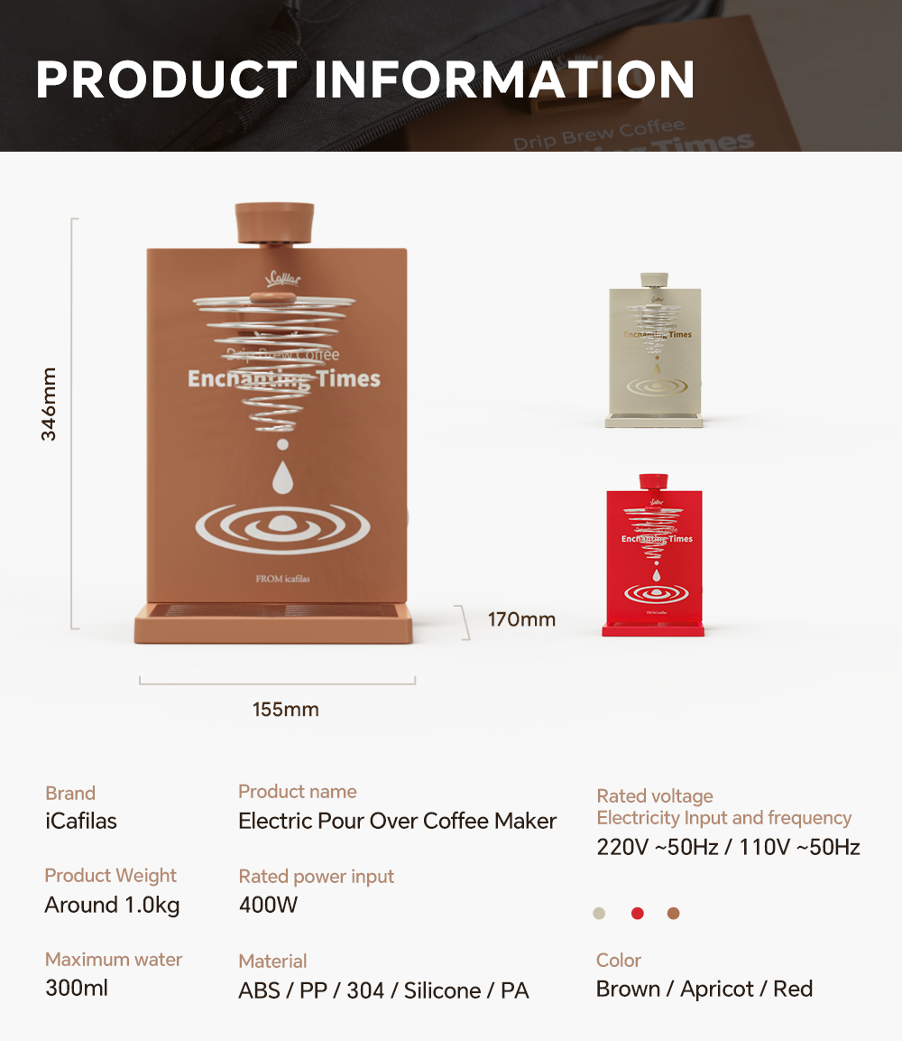 iCafilas Portable Foldable Ele - Coffee Tea Machine For Home review and price