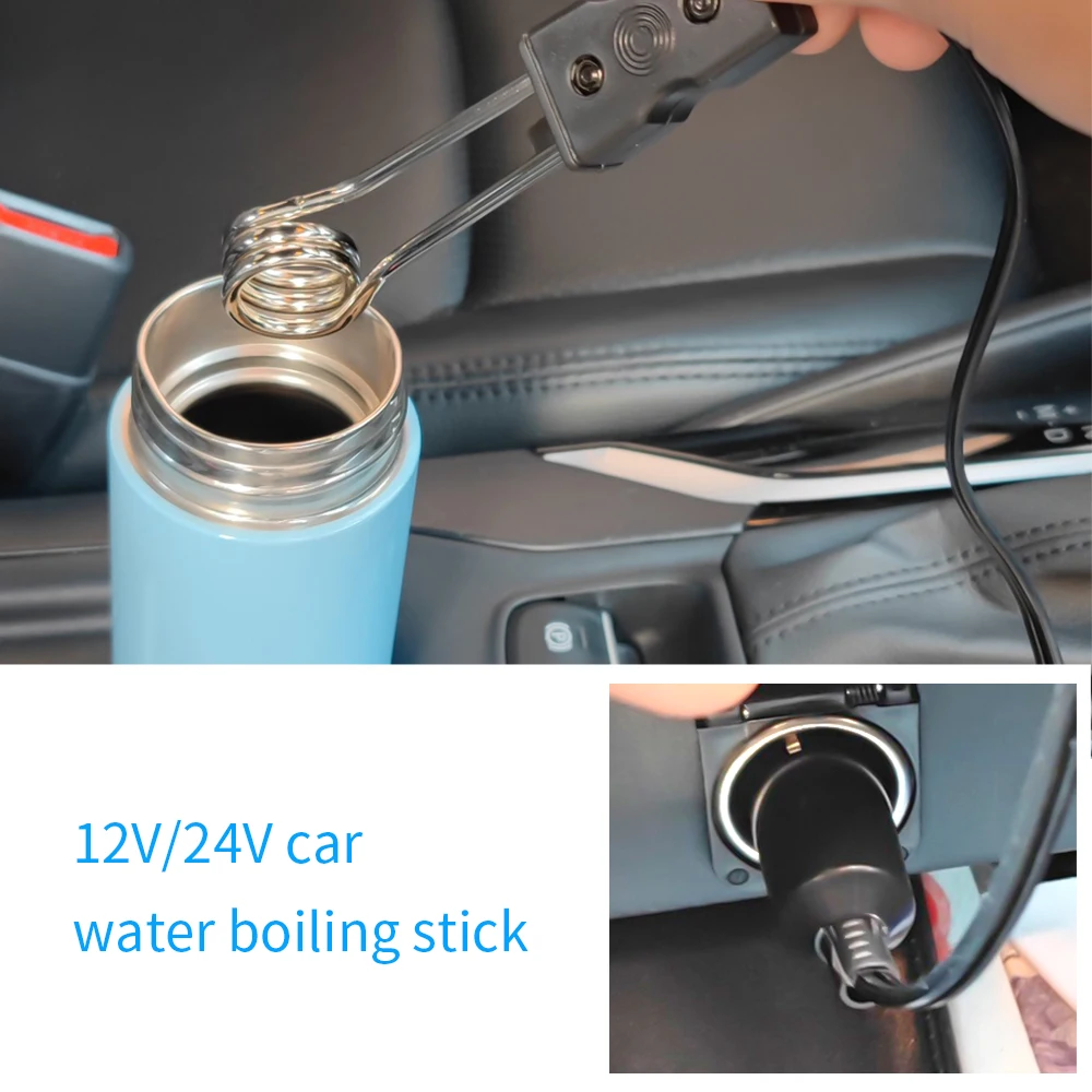 Portable 12V 24V Car Immersion - Switching Coffee To Tea review and price