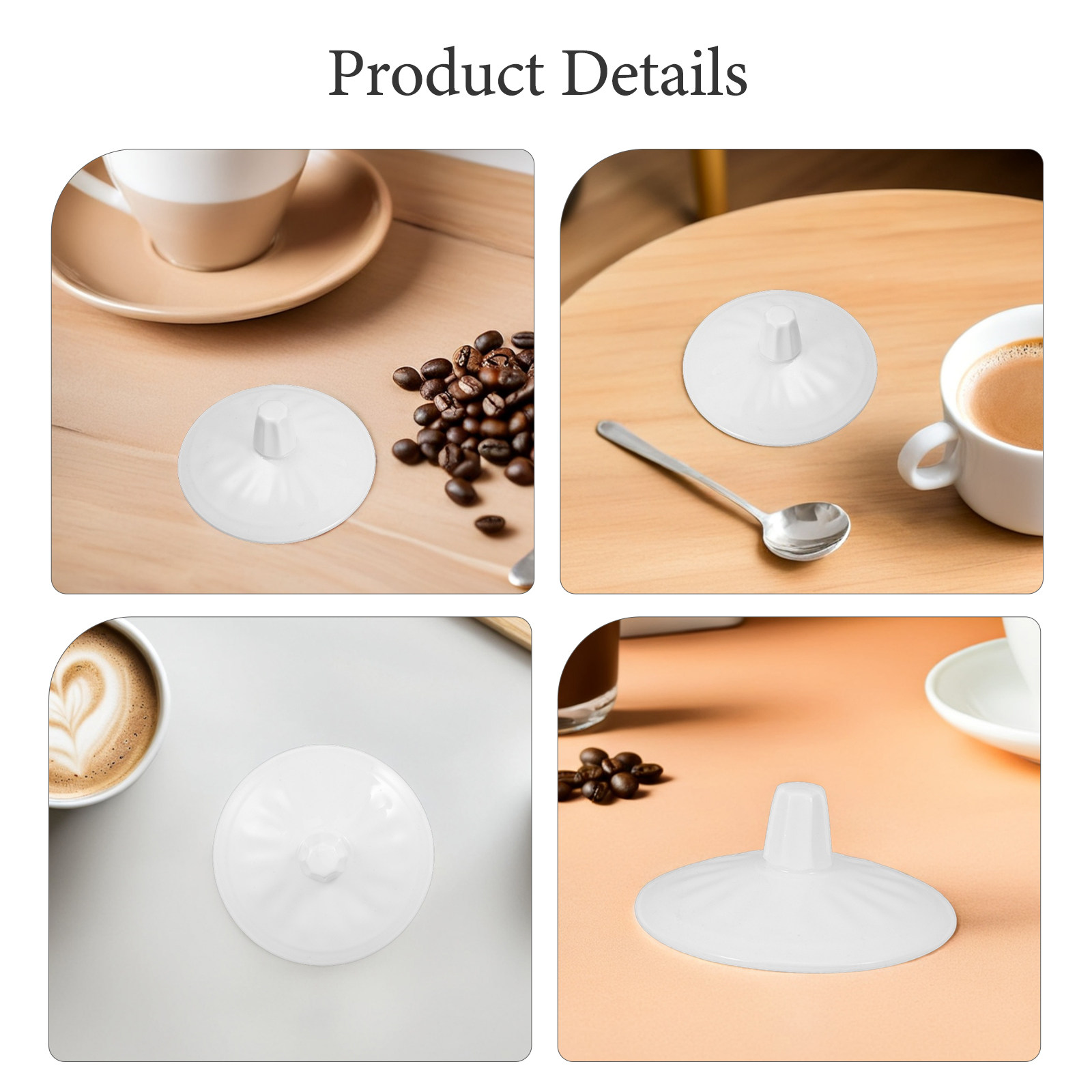 2Pcs Porcelain Mug Lid Replace - Coffee Tea Replacement review and price
