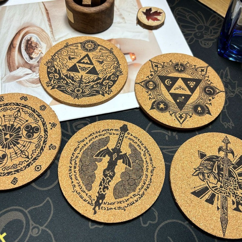 Zelda Coaster Cartoon Anime Ro - Good Coffee Tea review and price