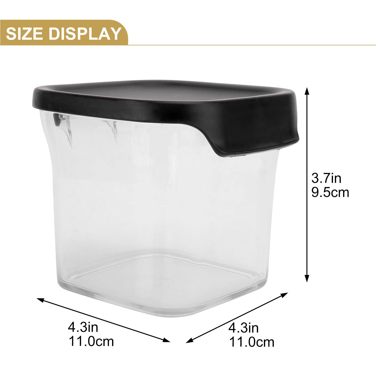 630Ml Food-Grade Transparent A - Coffee Tea Sugar review and price
