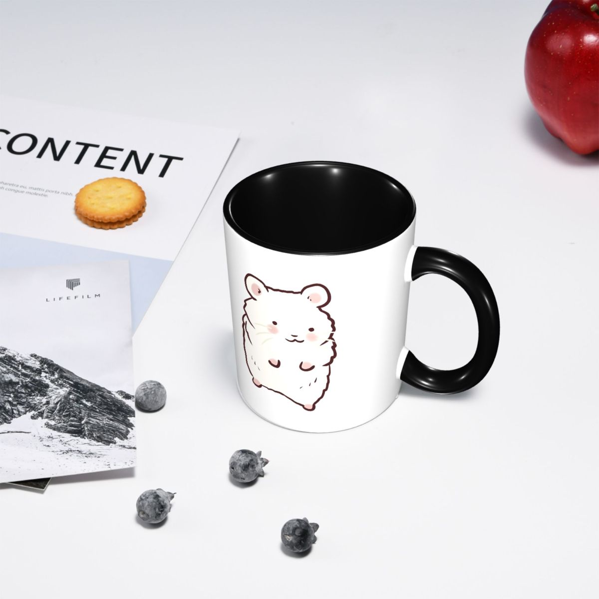 Cute Hamster Drawing Mug Funny - Draw Coffee And Tea review and price