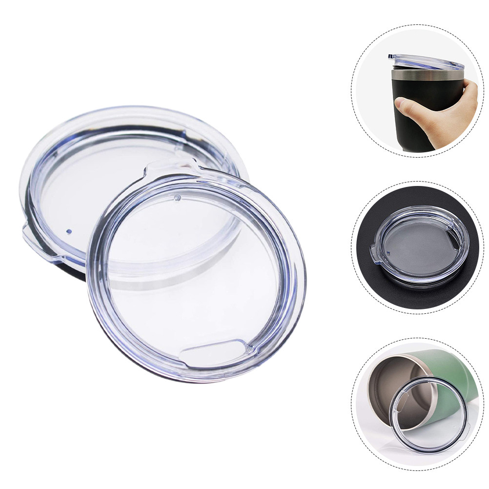 2Pcs Leak-Proof Tumbler Lids T - Coffee Tea Replacement review and price