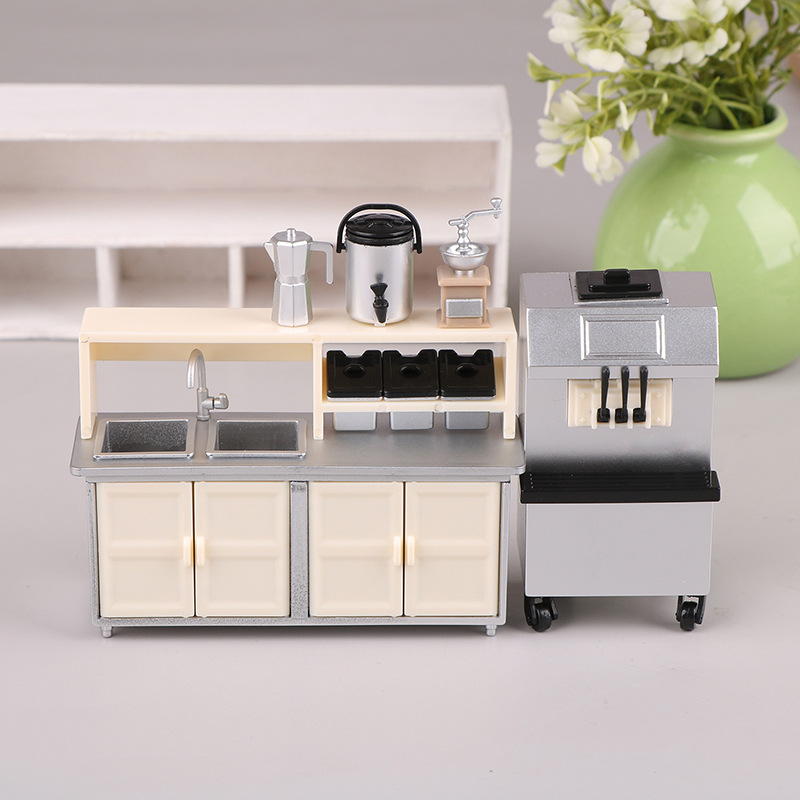 1:12 Dollhouse Mini Milk Tea S - Coffee Tea Machine For Home review and price