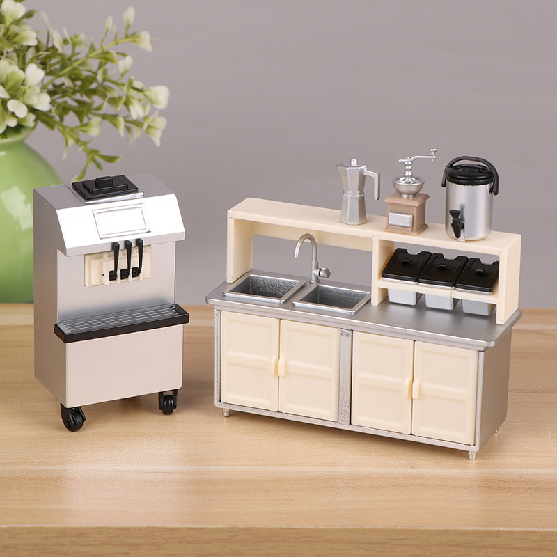1:12 Dollhouse Mini Milk Tea S - Coffee Tea Machine For Home review and price