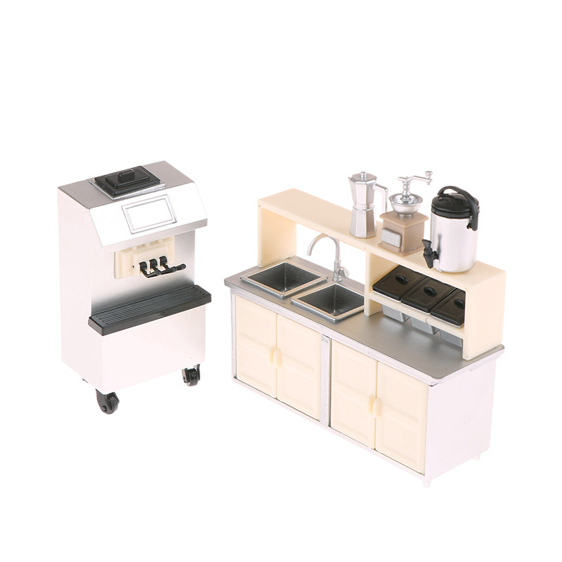 1:12 Dollhouse Mini Milk Tea S - Coffee Tea Machine For Home review and price